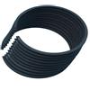 UYTGFO Adatto for EFCO 131 132S 8300 Solo 132 134 for STIHL FS106 FS108 for Echo Shibaura Tanaka Parti for decespugliatore for motosega Anello pistone da 37 mm x 1,5 mm(10 PCS)