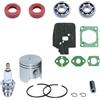 UYTGFO Adatto for STIHL BG45 BG46 FS55 FS38 FS45 BR45 KM55 HL45 HS55 FC55 BT55 SH85 HS45 HS81 Soffiatore Srimmer Kit guarnizione pistone paraolio da 34 mm(1 Set)