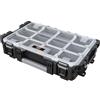 Keter ROC Pro Gear - Contenitore porta attrezzi resistente, 55,9 cm, colore: Nero/Grigio