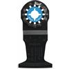 BOSCH Starlock OSL134CC 1 pezzo 1-3/4 pollici Multiutensile oscillante metallo & More Curved-Tec Carbide Extreme Plunge Cut Blade per metallo (chiodi e graffette), legno con chiodi, PVC