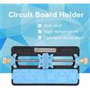LiebeWH Supporto per Circuito Stampato IC per Dispositivo Regolabile 1PC, Supporto per Circuito Stampato Supporto per Circuito Stampato per Saldatura di Chip Strumento di Fissaggio per