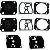 DORFEY Kit di riparazione carburatore da 2 pezzi adatto for soffiatore Sthil BG66 BG86, for ZAMA, for CARB, accessori for utensili di riparazione della guarnizione del carburatore e della membrana.