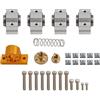 VRTYVEYBB Kit di personalizzazione per CNC 3018 Pro X con cuscinetti SCS12VUU e SCV10VUU Dado T8 Sedile Dado in rame 1pc Dado scorrevole 20 10pcs e Set di viti a testa esagonale (3018pro SCV10VUU)