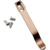 Vdaxvme Compatto in acciaio inox Pocket Clip Tool Organizzatori antiruggine Cintura Looping Clip per il trasporto quotidiano Strumento Indossare Clip pieghevole in acciaio inox