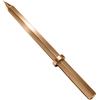 WEDO Scalpello senza scintille con punto di toro pneumatico, scalpello di sicurezza senza scintille, non magnetico, rame berillio, standard DIN, certificato BAM e FM, 20 pollici, 500 mm