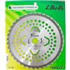 Kawapower Disco perforato 255 mm 40 denti diamantati
