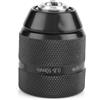 Kikumi Mandrino Autoserrante da 0,8 Mm-10 Mm, Mandrino Autoserrante in Metallo da 0,8 Mm-10 Mm 3/8-24UNF per Trapani a Percussione