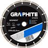Graphite 57H619 Diamantschijf 230 x 22 x 8,0 x 2,7 mm, Segmento, MPA EN13236