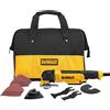 DEWALT DWE315SK Kit Multiutensile Oscillante Giallo
