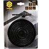 Vorel 22572 - Set Punta Con Frese A Tazza, 9 Pezzi, 38-127 Mm