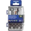 Dremel 727-01 Sanding & Grinding Rotary Tool Accessory Kit with Case, 31-Piece - Includes Grinding Stones, Sanding Bands, Cut-Off Wheel and Mandrel