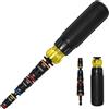 KLEIN TOOLS 7 in 1 Impact nominale Flip Socket Set w/Ratcheting Hndl