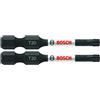 BOSCH ITT20202 - Confezione da 2 punte Torx # 20 per avvitamento a percussione