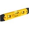 Firecore Torpedo Level Magnetic, Firecore 22,9 cm Antiurto Piccolo Livellatore Strumento con 3 Livella a Bolla 45 90 180 Gradi, Livellatori di Costruzione per Appendere Immagini Installare Scaffale