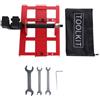 Taka Neko Guida di taglio del legname del mulino a catena, Orange Mini Abrasion Timber Cutting Tool utilizzando acciaio fuso verticale portatile di legno Chainsaw Attachment Fresatrice Taglio del legno,Rosso