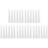 Lylithuif 30 ugelli per silicone, ugelli per colla in plastica, vetro, sigillante, punte per silicone, alta qualità, durevoli, resistenti alla corrosione, per pistola per silicone, 105 mm,