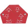 LIZEALUCKY Localizzatore di saldatura magnetica magnete fisso angolo destro supporto di saldatura Strumenti di aspirazione 25 libbre in lega multilaterale in lega multilaterale