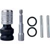 Wcybym Set adattatori per trapano, codolo esagonale, 5x1,8x1,8 cm, convertitore presa bit, kit estensione mandrino, cambio rapido, per, cricchetto, casa, mobili, automobilistico, edilizia