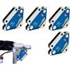 Generico Magnetic Holder Set, Angle Soldering Fixed Positioner, 3.15x2.13x0.47 Inches, Welding Support Tool, Bright Eye Catching Design for Pipe Assembly and Metal Installation, Blue