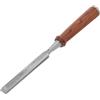 Homoyoyo Scalpello per Intaglio del Legno a Punta Piatta 19 MM con Impugnatura Passante Utensile Professionale per Lavorazione Artigianale con Scatola Portaoggetti per Falegnami e