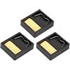 Allthingstore Mini supporto elettrico compatto per saldatore con supporto regolabile e pulitore per punte, spugna resistente al calore per protezione durante le attività di saldatura