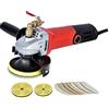 AIRYSSFU Lucidatrice a umido, Lucidatrice a pietra bagnata elettrica Levigatrice Levigatrice Lucidatrice Mulino ad acqua a velocità variabile for la lucidatura di finiture in granito di marmo(860W Kit)