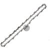 Jardiaffaires Catena per motosega sgorbie quadrate passo 3/8LP, calibro 1,3 mm, 44 maglie