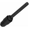 SENRISE Adattatore da SDS Max a SDS Plus, adattatore per mandrino per trapano a percussione in acciaio al carbonio, strumento rapido (nero + 20 cm x 6 cm x 3,5 cm x 1,8 cm)