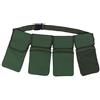 NinGYiYan Per forniture per il giardinaggio, per la borsa per lo stoccaggio degli utensili da giardino, organizzatore a 4 tasche, bustina di cintura