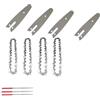 NnYuaUil Accessorio di ricambio for motosega elettrica a catena in acciaio mini da 4 pollici