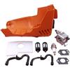 LIWaaGe Adatto for MS180 MS170 018 017 Carburatore Filtro olio Tubo Cilindro superiore Protezione coperchio motore