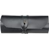NDSJAIE borsa chiavi inglesi Borsa porta attrezzi portatile in rotolo di pelle, chiave pieghevole, martello, tasca da campeggio, kit per manutenzione officina(Black)