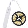 Taruor Luce a Striscia a LED Sensore di Movimento, Alimentata con USB, 120 LED, Angolo di Rilevamento a 120 °, Sensore di Movimento PIR, Controllo della Luce, modalità di (Tipo 3)