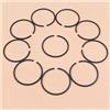DORFEY 10 pezzi/lotto 40mm fasce elastiche pistone adatte for H-u-s-q-v-a-r-n-a 40 41 141 142 142e 338XPT 339XP for J-0-n-s-e-r-e-d 2040 CS2040 motosega 40MM * 1.5MM