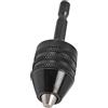 Generic Convertitore Adattatore Punta per Avvitatore a Percussione Senza Chiave 3 Ganasce 1/4 Pollice Codolo Esagonale per Forniture per Trapano Elettrico a Mano 0,6‑8 Mm