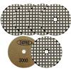 BGTEC Tamponi di Lucidatura a Secco Diamantati da 100 mm per Marmo Granito 6 pezzi # 3000