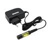 Laserfuchs Crosslaser red, 650nm, 45°, 5V DC, Ø12x45 mm, Focus 1m, class 1, power supply included - 70105735