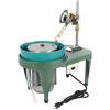 YANDDEA Macchina per sfaccettare gemme 180W Lucidatrice angolare per gioielli Smerigliatrice piatta in giada con rettificatrice per pietre preziose con disco abrasivo diamantato