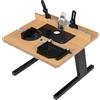Eieblek Tavolo da lavoro per fresatrice verticale, sollevatore per router, tavolo da lavoro per fresatrice verticale, tavolo da lavoro con sollevamento, tavolo per router in MDF, tavolo da lavoro per