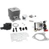 LIWaaGe Kit cilindro pistone for decespugliatori, soffiatori e motocoltivatori da 25 cc, numeri di parte: UP07145A, UP04136A, A00108, UP07145, UP04136