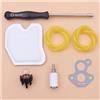 DORFEY Tubo flessibile del filtro dell'aria e del carburante adatto for H-u-s-q-v-a-r-n-=a 235 236 240 235e 236e 240e Kit guarnizioni for carburatore regolabile 545061801