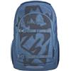 Coocazoo Zaino scuola Every, ergonomico, regolabile in altezza, con cintura toracica e cintura in vita, a partire dal 3° grado, Graffiti Groove - Blu, Graffiti Groove