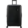 American Tourister Trolley Rigido L espandibile, con 4 ruote girevoli e chiusura integrata con combinazione a 3 cifre con funzione TSA. Dispone di un ampio scomparto principale, cinghie elastiche fe