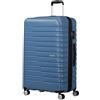 American Tourister Flashline - Spinner L, valigia, 78 cm, 100/109 L, blu (Coronet Blue)