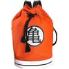 CYPBRANDS Dragon Ball - Prodotto ufficiale, Taglia unica, MP-11-DB, Taglia unica, rosso e nero, Borsa Dragon Ball con manici e scomparti interni, design Goku