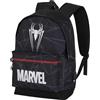 KARACTERMANIA Marvel Spiderman Reflect-Zaino HS Silver, Nero, 30 x 41 cm, Capacità 22 L