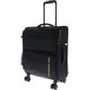 Mandarina Duck Zephyr Trolley Cabin, Nero, m, Trolley cabin in tessuto morbido