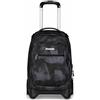 Invicta Trolley Scuola Plug, Nero, 3 in 1, Zaino Doppio Scomparto Con Carrello Sganciabile, Tasca Per PC, Tasca Per Borraccia, 34 lt, Scuola Media e Superiore, Viaggio, Zaino Ragazzo