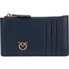Pinko Portafoglio Airone Cardholder Art.100251A0F1 (Blu Indaco Ombroso)