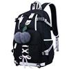 ODOKEI Zaini Scuola Media Superiore Liceo Zaino Scuola Elementare Università Donna Zainetti Zainetto Scolastici Ragazza per Medie Superiori PC Viaggio Città Casual Tempo Libero Grandi Rucksack Grande Negro